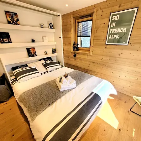 Flocon Bleu - Un Cocon De Standing Au Coeur Des Gets Mae-4601 Apartamento