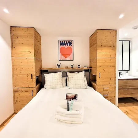 Apartamento Flocon Bleu - Un Cocon De Standing Au Coeur Des Gets Mae-4601 Les Gets